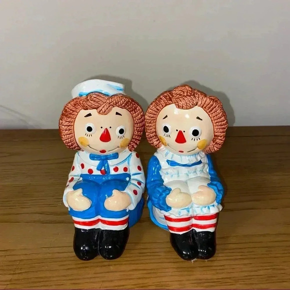 Raggedy Anne and Andy 1970 edition book ends - Picture 4 of 4